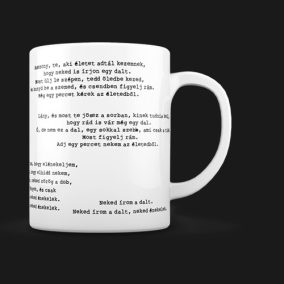 Neked írom a dalt – bögre