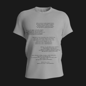 Neked írom a dalt – póló – kerek nyakú