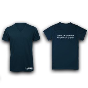 Csak a zene – póló – sötétkék