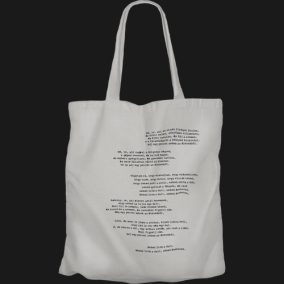 Neked írom a dalt – vászontáska